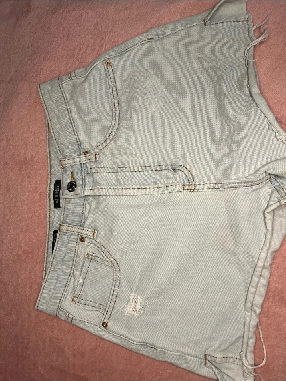 Target Light Wash Denim Women's Shorts